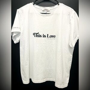 Peace Love World “This is Love” Graphic Tee…